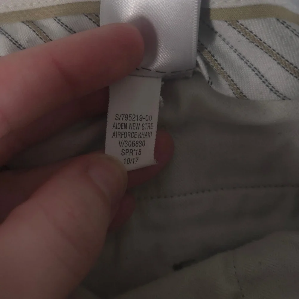 Banana Republic Pants Mens 34x32 Tan Slim Rapid Movement Chino Stretch Cotton